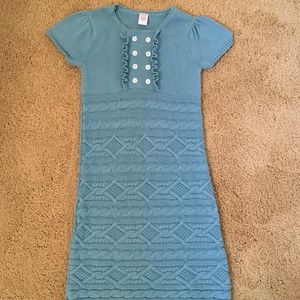Gymboree Light Blue Sweater Dress